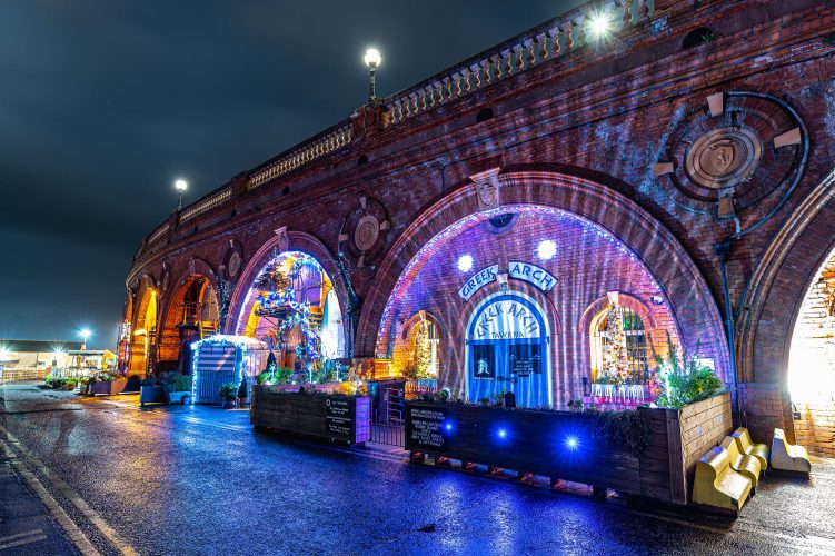 Ramsgate Harbour Christmas lights