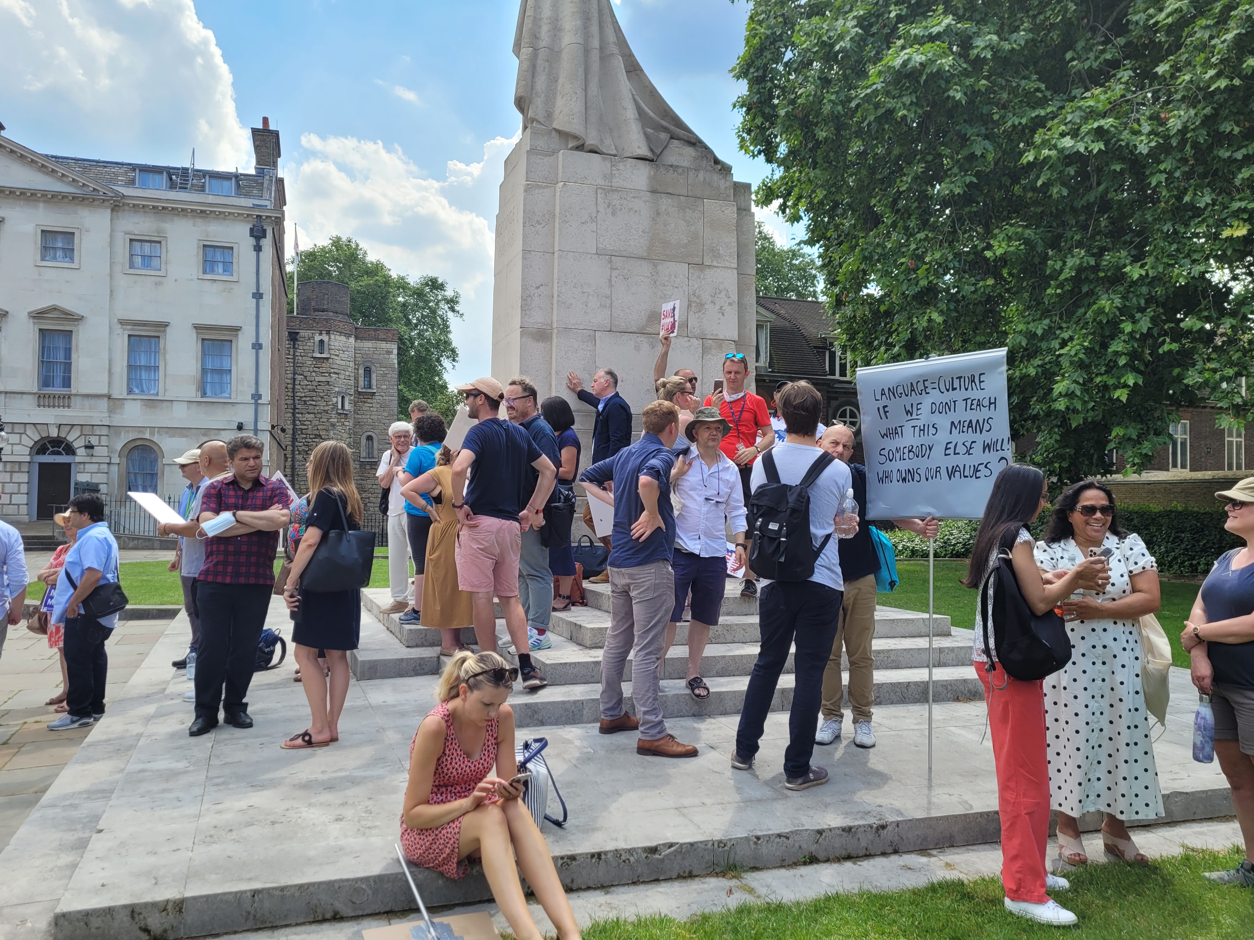 DAY OF ACTION BY U.K. LANGUAGE SCHOOLS